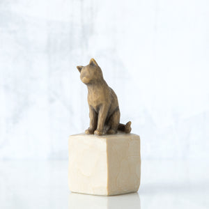 Love my Cat (dark) - Willow Tree Figurine