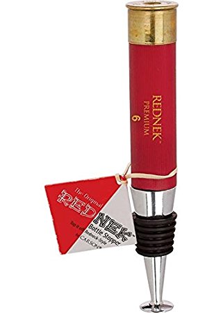 Original Rednek Wine Bottle Stopper - Shotgun Shell - Carson Home Accents