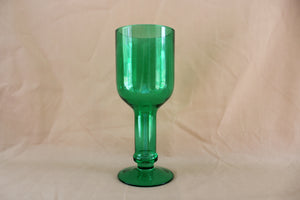 Green Wine Glass