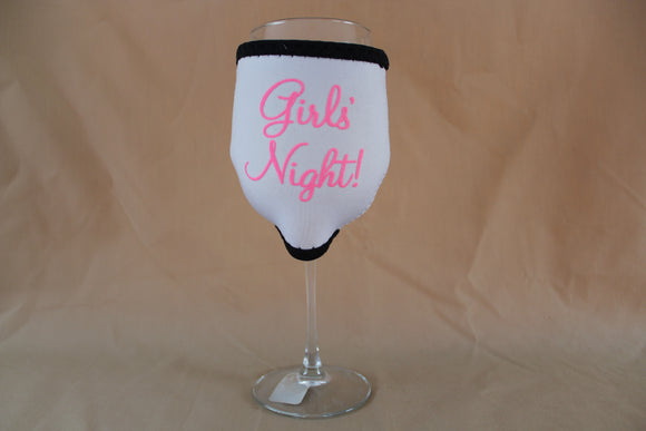 W.I.N.O.S. Boxed Wine Glass w/ Insulator - “Girls Night”