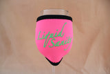 W.I.N.O.S. Boxed Wine Glass w/ Insulator - “Liquid Sanity”