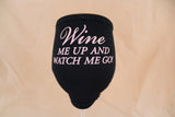 W.I.N.O.S. Boxed Wine Glass w/ Insulator - “Wine me up & Watch me go”