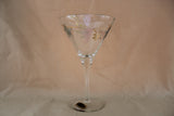 Wine Things - Etched Martini Glass