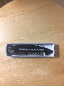 "Virginia is for lovers" corkscrew