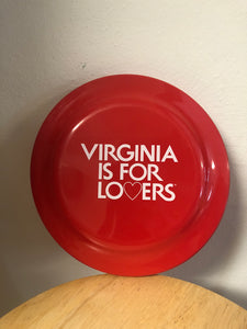 Virginia is for lovers frisbee